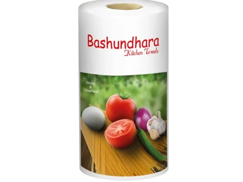 Bashundhara Kitchen Tissue Single Roll