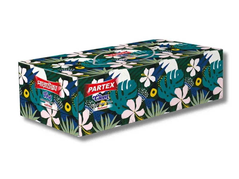 Partex Cleen Facial Tissue Paper 120X2Ply