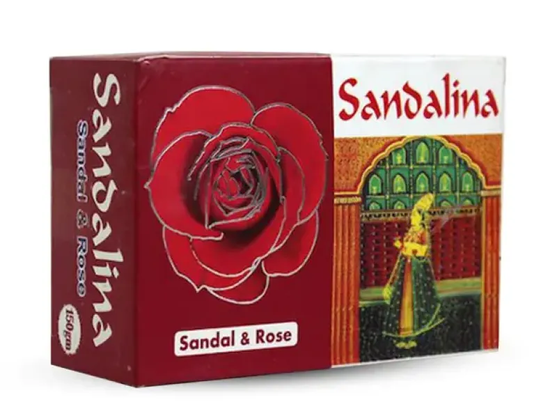 Sandalina Sandal & Rose Soap - 150g