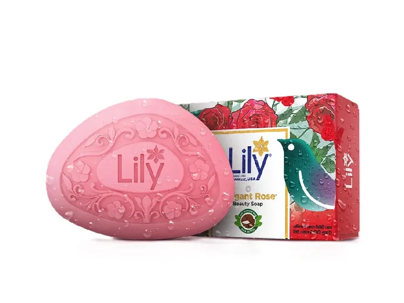 Elegant Rose Beauty Soap