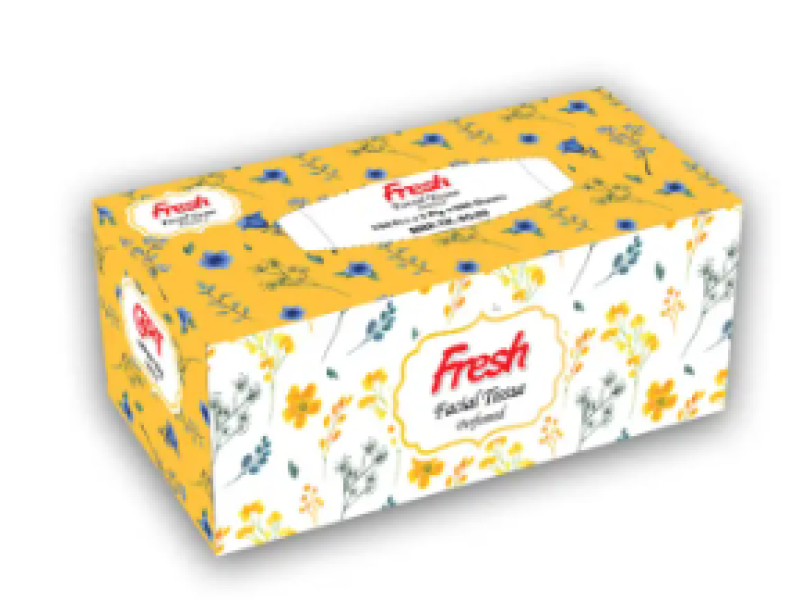 FRESH TISSUE FACIAL 150PCS*2PLY=300 SHEETS