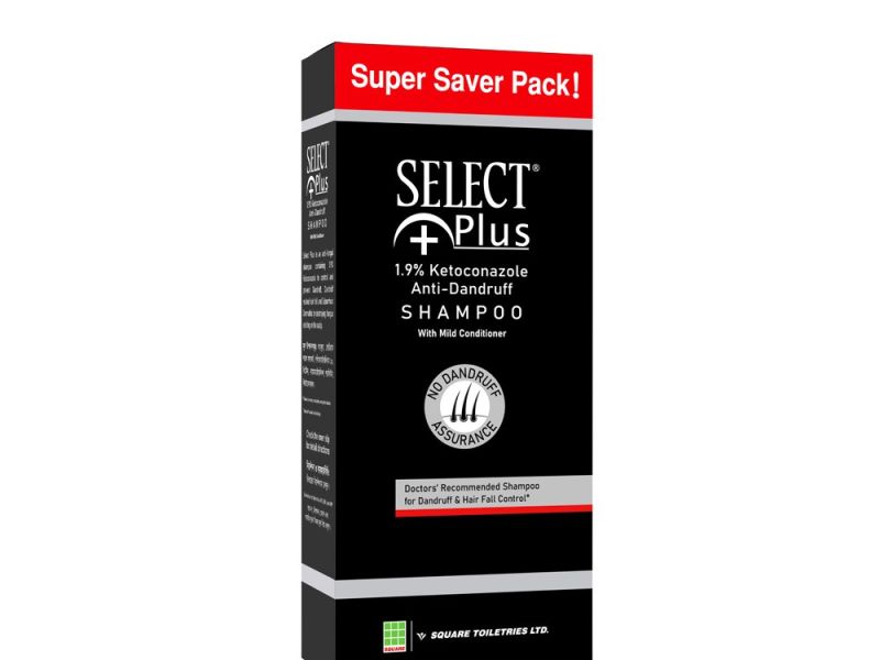 Select Plus Anti-Dandruff & Hair Fall Control Shampoo 200 ml