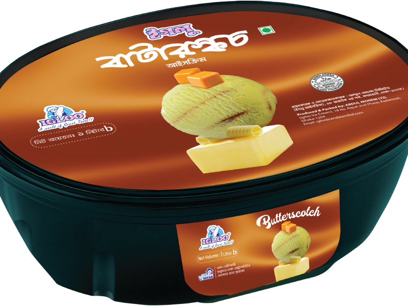 Butterscotch 1 Liter l Igloo Ice Cream