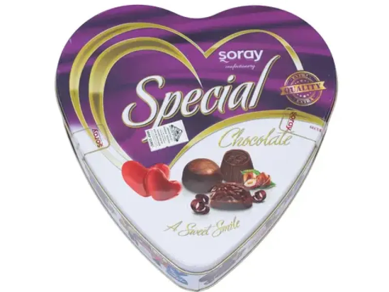 Soray Special Chocolate Love Tin 500g